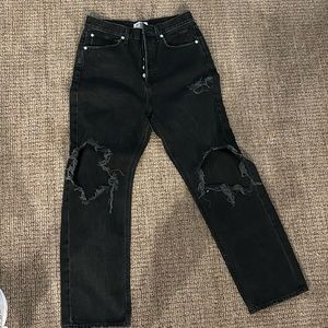 AGOLDE black jeans (only worn 2 times)